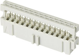 Sor csatlakozó RM 2,54 mm, pólusszám: 26 Latch Mark TE Connectivity