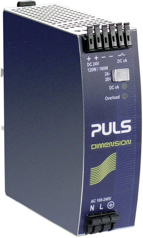 Kalapsín tápegység 1x 28 VDC 5 A 120 W, PULS DIMENSION QS5.241 3. kép