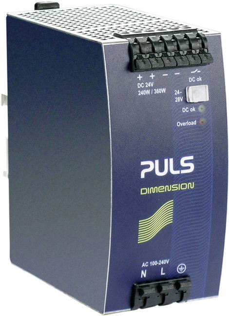 Kalapsín tápegység 24 V/DC 10 A 240 W 1x, PULS DIMENSION QS10.241 3. kép