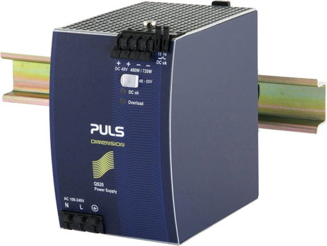 Kalapsín tápegység 48 V/DC 10 A 480 W 1x, PULS DIMENSION QS20.481