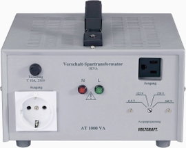Hálózati feszültség átalakító, leválasztó transzformátor 115/230 V 1500W Voltcraft AT-1500 NV