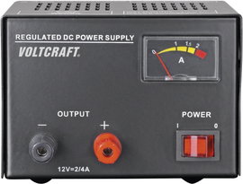 Fix feszültségű labortápegység 12V 2A 25W Voltcraft FSP-1122