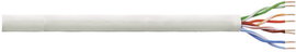 Patchkábel, Cat 6 U/UTP U/UTP 4 x 2 AWG 24/7 Szürke 100 m LogiLink