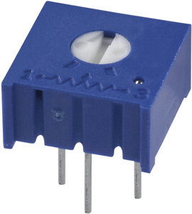 Trimmer potméter Bourns 3386P-1-105LF 1 MΩ zárt 0,5 W ± 10 %