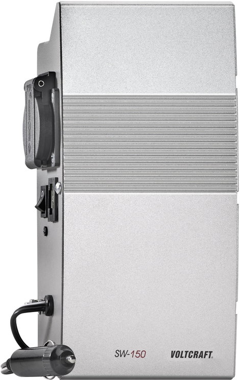 Színuszos inverter 150 W 12 VDC, Voltcraft SW 150-12 3. kép