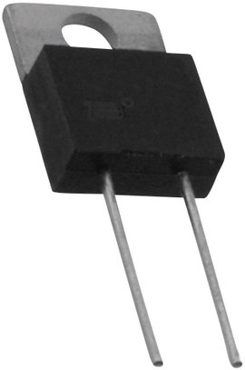 Nagy terhelhetőségű ellenállás 0.1 Ω Radiális kivezetéssel TO 220 30 W, Bourns PWR221T-30-R100F 1 db