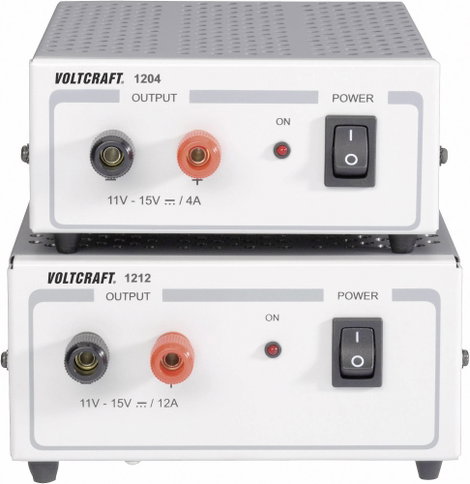 Fix feszültségű, kapcsolóüzemű labortápegység 60W 11-15V 4A, Voltcraft FSP 1204 2. kép