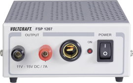 Fix feszültségű, kapcsolóüzemű labortápegység 105W 11-15V 7A, Voltcraft FSP 1207