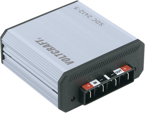 24V/12V DC feszültség átalakító konverter 7A 70W VOLTCRAFT SDC 2412-5 3. kép