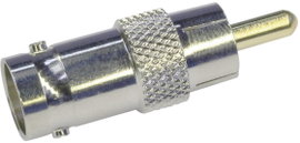 BNC adapter BNC aljzat - RCA dugó, Telegärtner, J01008B08381 db