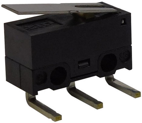 Mikrokapcsoló 125 V/AC 3 A 1 x BE/(BE) Zippy DF-03S-1D-Z Nyomó 1 db