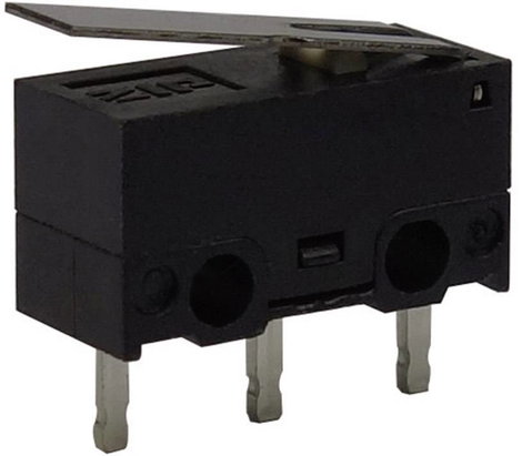 Mikrokapcsoló 30 V/DC 0.1 A 1 x BE/(BE) Zippy DF-P1L-1P-Z Nyomó 1 db