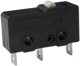 Mikrokapcsoló 250 V/AC 6 A 1 x BE/(BE) Zippy SM1-N6S-00A0-Z Nyomó 1 db