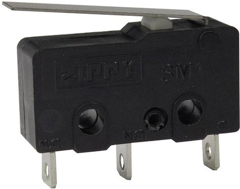 Mikrokapcsoló 250 V/AC 6 A 1 x BE/(BE) Zippy SM1-N6S-02A0-Z Nyomó 1 db