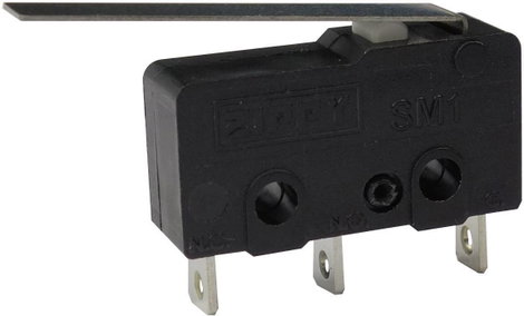 Mikrokapcsoló 250 V/AC 6 A 1 x BE/(BE) Zippy SM1-N6S-03A0-Z Nyomó 1 db
