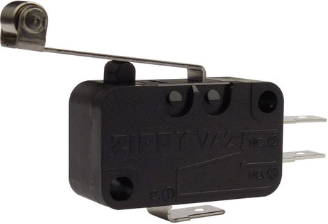 Mikrokapcsoló 250 V/AC 16 A 1 x BE/(BE) Zippy VA2-16S1-06D0-Z Nyomó 1 db