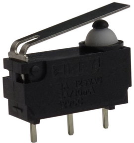 Mikrokapcsoló 12 V/DC 3 A 1 x BE/(BE) Zippy DW-N3S-01P0D-Z Nyomó 1 db