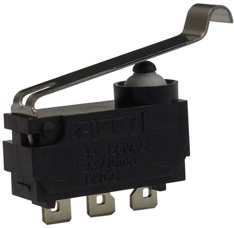 Mikrokapcsoló 12 V/DC 3 A 1 x BE/(BE) Zippy DW-N3S-04A0A-Z Nyomó 1 db
