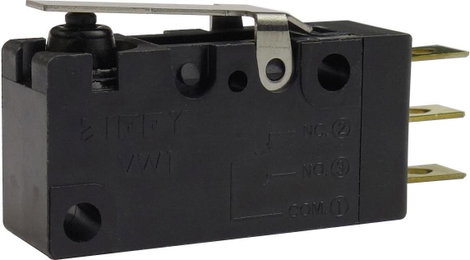 Mikrokapcsoló 250 V/AC 0.1 A 1 x BE/(BE) Zippy VW1-P1S1-01D3-Z Nyomó 1 db