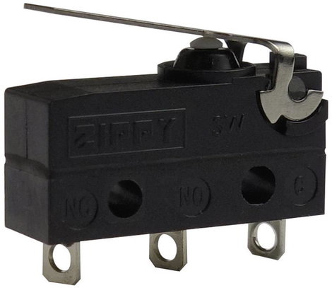 Mikrokapcsoló 250 V/AC 6 A Zippy SW-05S-01A0-Z IP67 Nyomó 1 db