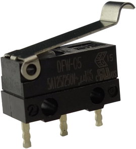 Mikrokapcsoló 250 V/AC 5 A 1 x BE/(BE) Zippy DFW-05S-B02P0E-Z IP67 Nyomó 1 db
