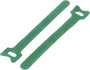 Tépőzár kábelkötegelő kötegeléshez, bolyhos és horgos fél (H x Sz) 135 mm x 12 mm, zöld KSS MGT-135G bélyegkép