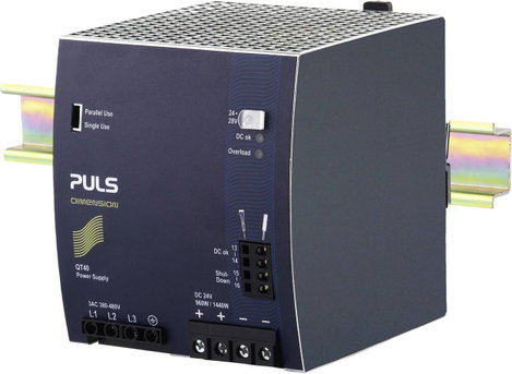 Kalapsín tápegység 1x 24 V/DC 40 A 1440 W, PULS DIMENSION QT40.241