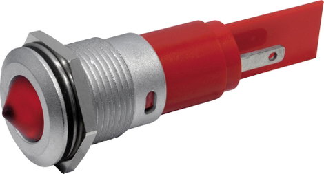 LED-es jelzőlámpa IP67 16mm zöld 230 VAC CML 19422235M
