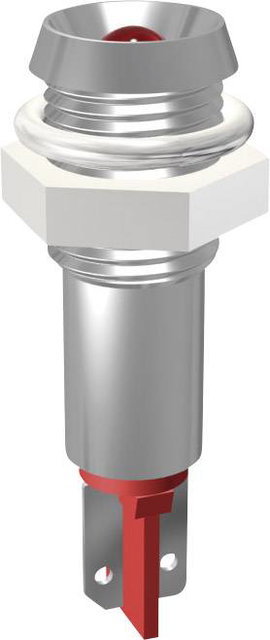 LED jelzőlámpa sárga 6 MM