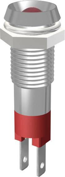 LED jelzőlámpa zöld 8 MM