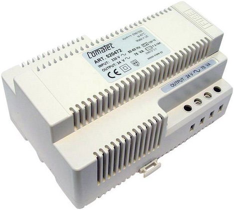 Kalapsín tápegység 24 V/AC 3,12 A 75 W, Comatec TBD207524F