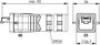 STX V5 RJ45 dugókészlet, 5-ös változat, egyenes Pólus: 8P8C alumínium Telegärtner J80026A0018 3. bélyegkép