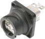 STX V1 RJ45 dugókészlet műanyag változat 1 vázalj, beépíthető Pólus: 8P8C STX V1 fekete Telegärtner bélyegkép