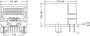 RJ48 beépíthető csatlakozó aljzat, 10P10C, vízszintes, BEL Stewart Connectors SS64100-018F 2. bélyegkép