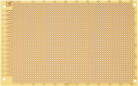 Rademacher WR-Typ 912 Kísérletező panel Keménypapír (H x Sz) 160 mm x 100 mm 35 µm Raszterméret 2.54