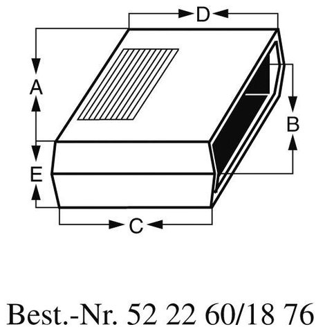 Műanyag ház 170x177x198x192x70 mm 2. kép