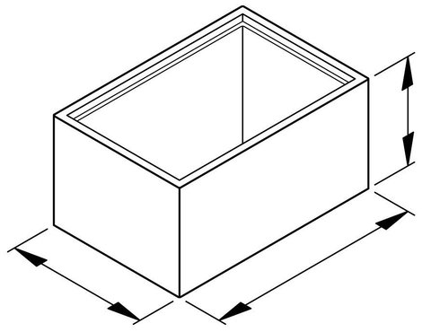OKW Modulház ABS (H x Sz x Ma) 45 x 30 x 15 mm Fekete 2. kép