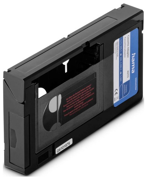 VHS C Adapter kazetta, VHS-C/S-VHS-C kazettákhoz Hama 44704 2. kép