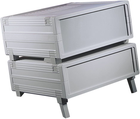 Pult műszerdoboz 223 x 72 x 199 mm, műanyag, világosszürke, Bopla UM 52011 L-50 5. kép