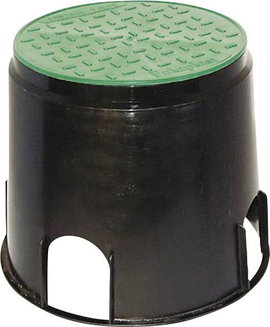 Földbe ásható kábelvédő doboz 168/200 mm Heitronic 21036