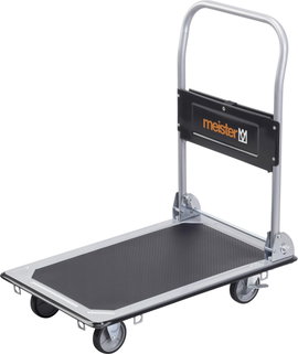 Összecsukható, platós kézikocsi, áruszállító kocsi, teherbírás: max.150 kg-ig 8985530