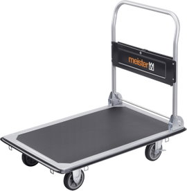 Összecsukható, platós kézikocsi, áruszállító kocsi, teherbírás: max. 300 kg Meister Werkzeuge 898554