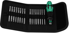 Cserélhető szárú BIT csavarhúzó készlet, hosszúszárú csavarhúzókkal 1/4 (6.3 mm) Wera KK 60