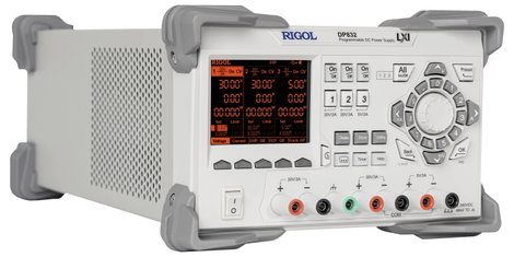 Szabályozható labortápegység 3x 0 - 30 V 0 - 3 A 195 W, Rigol DP832 4. kép