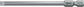 EGYENESPENGÉJŰ - mélyfurat bit - 89 mm Wera 05059480001 4 mm 6,3 mm (1/4) Hossz:89 mm bélyegkép