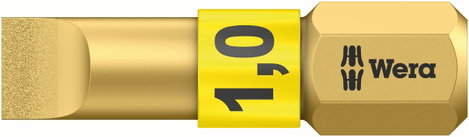 Egyenes pengéjű bitek, BiTorsion® Wera 05 056172 001 5.5 mm 6,3 mm (1/4) Hossz:25 mm