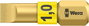 Egyenes pengéjű bitek, BiTorsion® Wera 05 056172 001 5.5 mm 6,3 mm (1/4) Hossz:25 mm bélyegkép