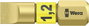Egyenes pengéjű bitek, BiTorsion® Wera 05 056176 001 6.5 mm 6,3 mm (1/4) Hossz:25 mm bélyegkép