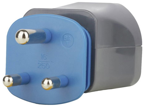 Konnektor átalakító adapter készlet, 7 adapterrel, fekete/kék, Brennenstuhl 1508160 11. kép