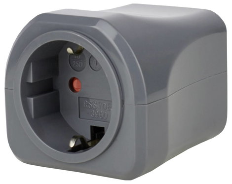 Konnektor átalakító adapter készlet, 7 adapterrel, fekete/kék, Brennenstuhl 1508160 3. kép